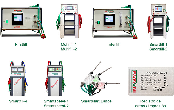 Llenadoras de gas