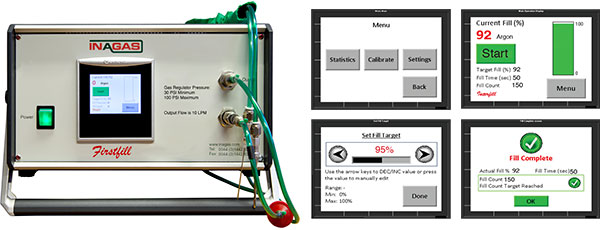 Llenadora de gas Firstfill