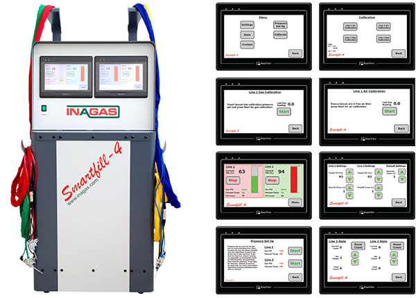 Smartfill-4 Gas Filler